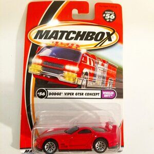 NIB Sealed Dodge Viper GTSR Concept #56 of 75 Vintage Collectible Diecast Car 🚗